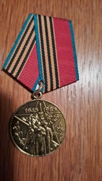 ZSRR medal 40 lat zwycięstwa w wojnie ojczyznianej