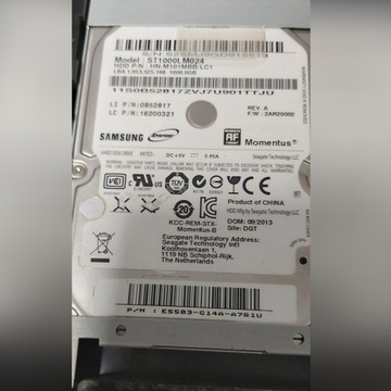 Dysk HDD 2,5" 1000GB Samsung