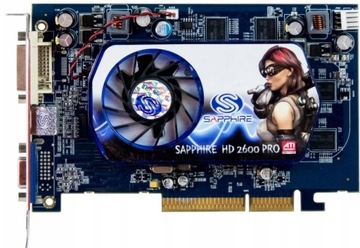 Karta graficzna SAPPHIRE RADEON HD2600 PRO 512 AGP