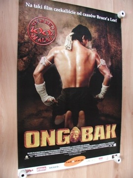 ONG BAK (2003) Tony Jaa - Plakat kinowy