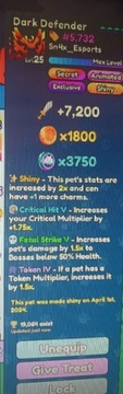 Shiny Dark Defender Pet Catchers