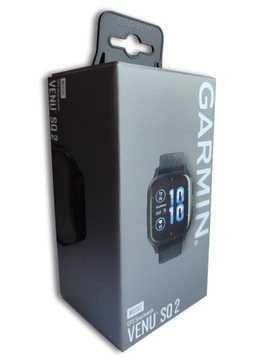 GARMIN music GPS Smartwatch VENU SQ 2 kolor czarny