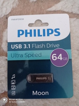 Pendrive Philips 64gb nowy