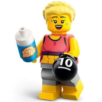 Minifigurka LEGO - Atletka, z serii 25