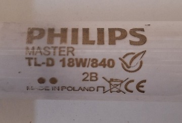 Świetlówka Philips TL-D 18W/840