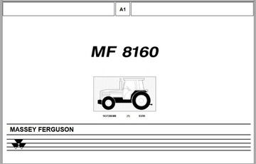 Katalog części Massey Ferguson  MF 8160