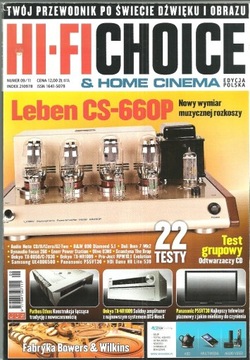 HI-FI CHOICE & HOME CINEMA NR 9/2011