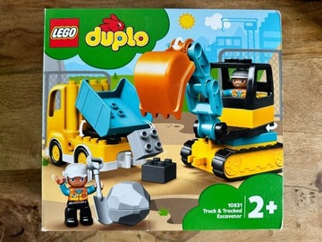 LEGO Duplo 10931 Ciężarówka i koparka gąsienicowa