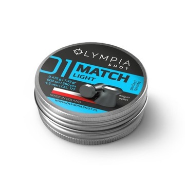 Olympia Shot Match Light 500 szt. 0,475 g