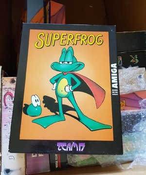 Superfrog Amiga Big Box 