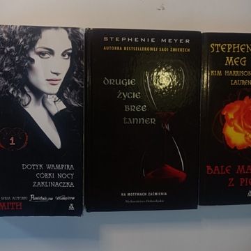 Stephanie Meyer, L. J. Smith - Zestaw 3 książek