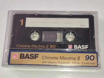 Kaseta BASF Chrome Maxima II 90 minut - idealna 