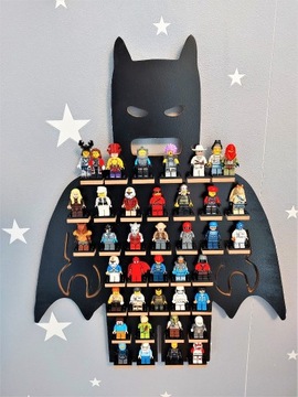 Regał półka na ludziki Lego ekspozytor Batman