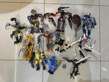 Lego Bionicle różne figurki + INSTRUKCJE