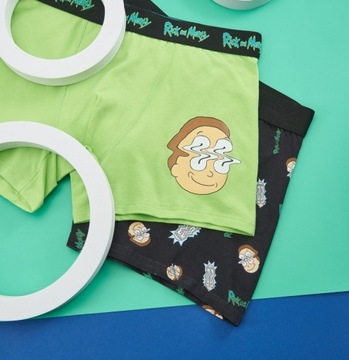 Męskie bokserki Rick and Morty M 2pak