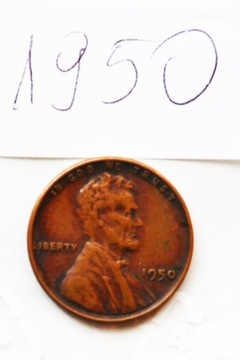 U.S.A  1 CENT (ONE CENT) 1950 