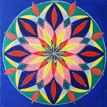 Obraz mandala ósemka