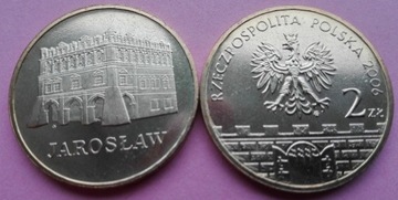 2 zł 2006 r. - JAROSŁAW - MIASTA HISTORYCZNE