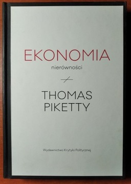 Ekonomia nierówności - Thomas Piketty 