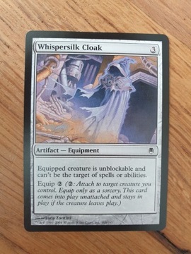 Whispersilk Cloak Magic the Gathering