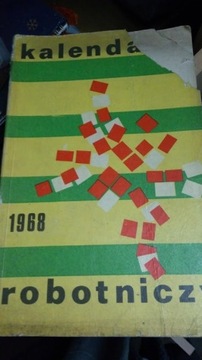 Kalendarz robotniczy 1968