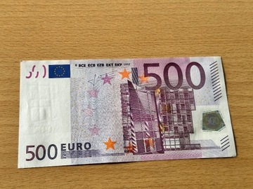 500€ Euro Seria X Unikat Banknot kolekcjonerski 