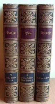 Goethes / Samtliche / Chamillos Werke 3 tomy niemi