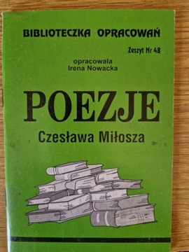 Poezje Czesława Miłosza - opracowanie