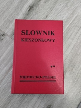 Słownik kieszonkowy niemiecko -polski