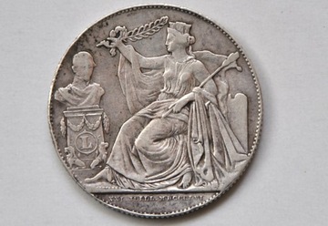 Belgia, Leopold I, 2 franki 1856 Bruksela, RZADKIE