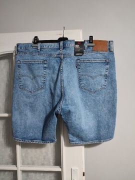 Nowe spodenki jeansowe Levi's 501 W44
