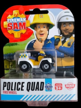 Strażak sam policyjny quad