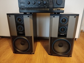 ZNAKOMITE! Kolumny stereo Philips 70FB563 