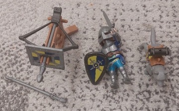 PLAYMOBIL RYCERZ z Balistą i psem