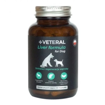 VETERAL Liver Formula dla psa 1+1 GRATIS