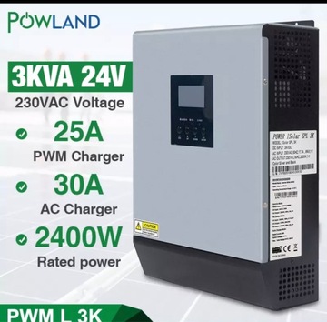 OKAZJA! Falownik off-grid PowLand 3kw