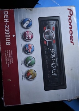 Radio Pioneer deh-2300ub mp3 usb 1din