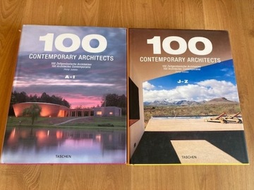 100 CONTEMPORARY ARCHITECTS Taschen t.I-II 1-2