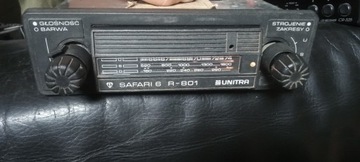 Radio UNITRA safari 6 PRL fiat 125 126 polonez 