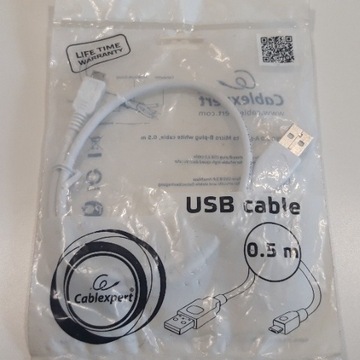 CableExpert kabel microUSB 0,5m 50cm