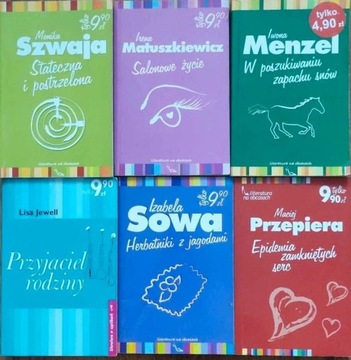 Literatura na obcasach - 6 sztuk