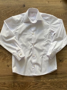 Koszulland biała  koszula 128