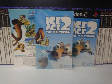 Ice Age 2 The Meltdown OKŁADKA KSIĄŻECZKA PS2