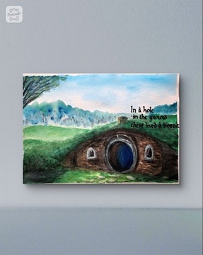 Hobbit obraz Władca Pierścieni LOTR norka