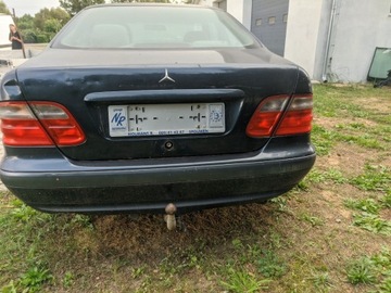 Mercedes clk w208 1997 rok, zderzak tylni