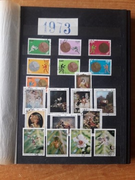 Znaczki pocztowe CUBA 1973-1978