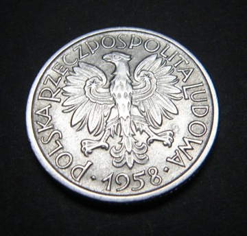 2 zł złote 1958 