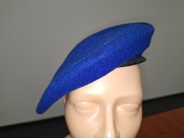 Beret niebieski (chabrowy?) ORMO ?