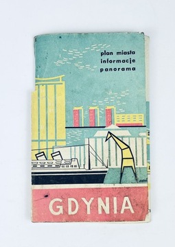 Plan miasta Gdynia 1964 r.