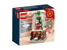 LEGO 40223 Sniezna kula z Mikolajem